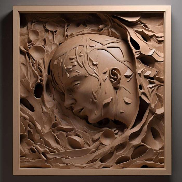 نموذج ثلاثي الأبعاد لآلة CNC 3D Art 